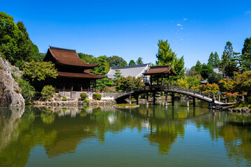 Fototapeta premium 岐阜県多治見市 永保寺 庭園
