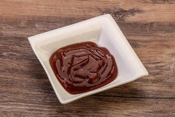 Traditional Barbicue sauce in the bowl
