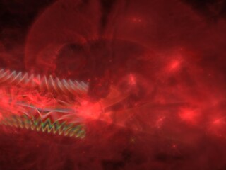 Imaginatory fractal background Image