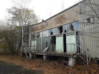 Lost Places - verlassene Schwimmhalle der NVA
