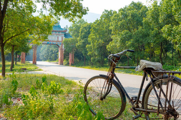Fototapeta premium Ancient Chinese gate_2