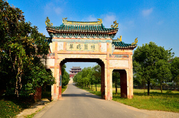 Obraz premium Ancient Chinese gate