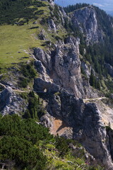 Hiking track to the Rax, Austria, urope
