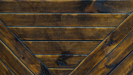 brown, polished and varnished wood background