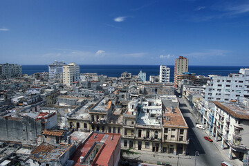 Naklejka premium CUBA HAVANA CITY