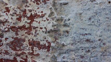 Fototapeta premium Peeling plaster and paint on a wall