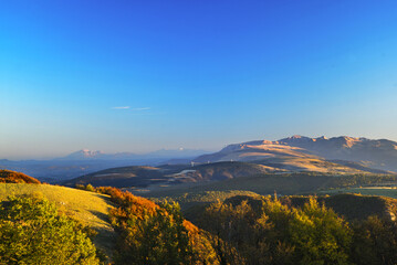 Panoramica sui Monti Sibillini 