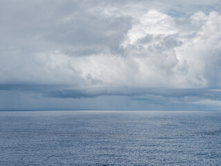 Beautiful photo of the evening seascape. Concept of leisure and travel