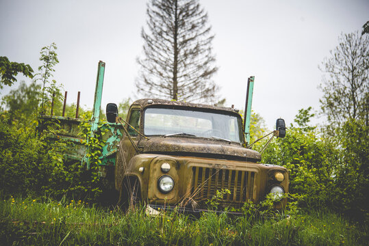 Old rusty truck