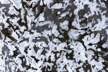 Obraz premium Snow Ice Texture