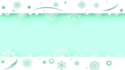 Abstract White Snowflake Paper Cut Christmas Happy New Year Winter Shadow Vector Design Style