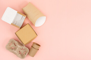 Environmental protection concept, choose paper dishware