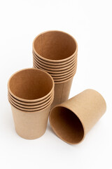 Coffee delivery concept, hot coffee to home or office