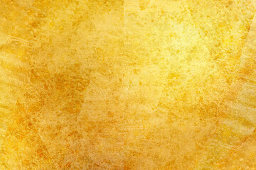 Obraz na płótnie Canvas 高級感のあるアンティークレトロな金色の背景テクスチャ