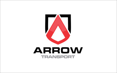 Illustration vector of express logistics and delivery company logo design template