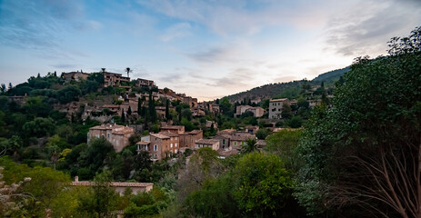 Old village in mallorca