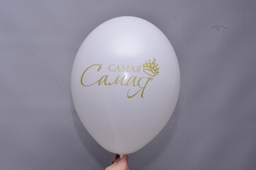 Latex balloons with drawings