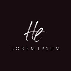 Letter HT luxury logo design vector