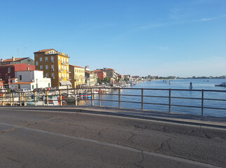 beautiful sea view in Chioggia italy