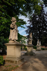 Obraz premium Barocke Statuen aus dem ehemaligen 