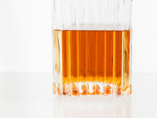 Alcoholic spirits and drinks concept background, with copy space