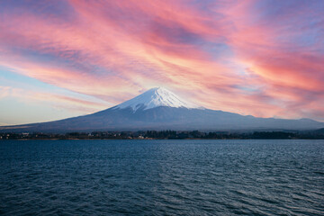 Mountain fuji background,Mountain Fuji in Japan.