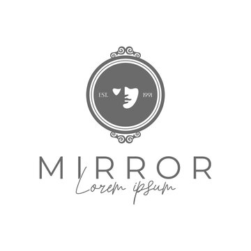 Glass and Mirror Logos