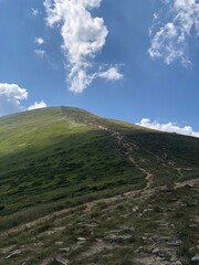 landscape with clouds