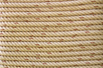 Beautiful texture of vintage rope background.