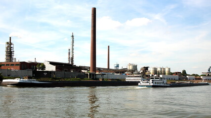 Binnenhafen, Die Duisburg-Ruhrorter Häfen or riverports Duisburg NRW Germany Europe