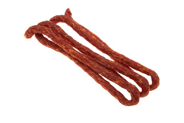 Naklejka premium sausage cabanos isolated