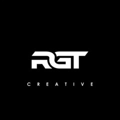 RGT Letter Initial Logo Design Template Vector Illustration