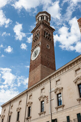 Fototapeta na wymiar Palazzo Del Comune Verona Italy