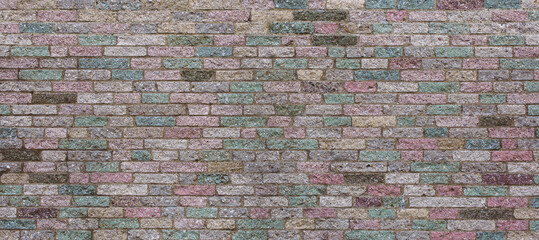 texture of old brick wall background	
