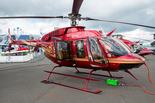 Bell 407GX helicopter.