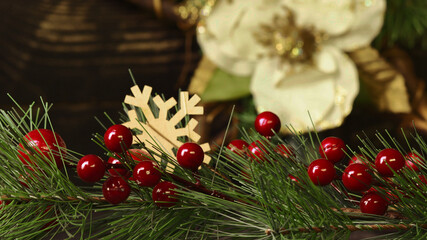 motivos, objetos y decoraciones navideñas con un toque antiguo o nostálgico