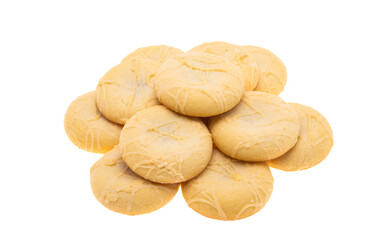 cookies with fruit filling isolated