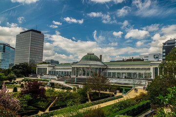 Obraz premium Botanical Garden of Brussels