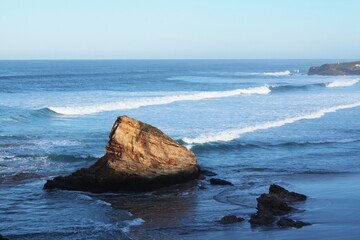 SUNSET IN GALICIAN COAST
