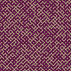 Abstract Geometric Pattern generative computational art illustration