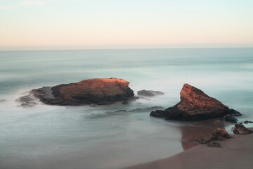 SUNSET IN GALICIA COAST