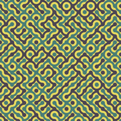 Abstract Geometric Pattern generative computational art illustration