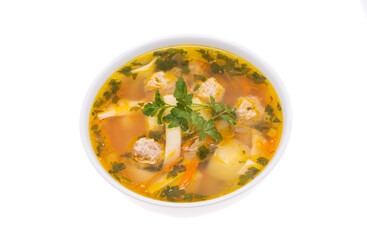 soup isolated