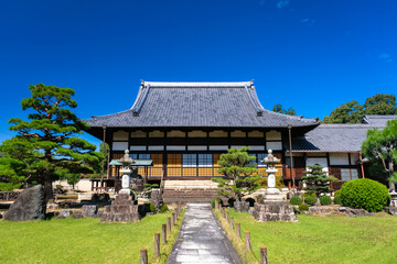 Fototapeta premium 岐阜県多治見市 虎渓山 続芳院 本堂