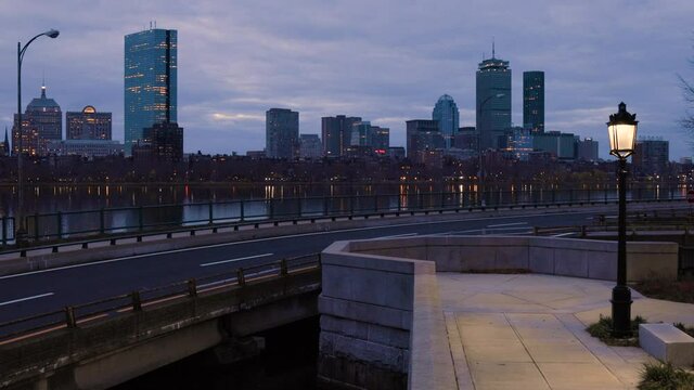 Boston Skyline at dawn