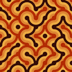 Abstract Geometric Pattern generative computational art illustration