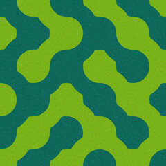 Naklejka premium Abstract Geometric Pattern generative computational art illustration