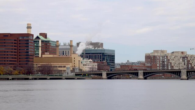 Timelapse Power Plant in Cambridge
