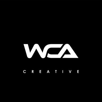WCA Letter Initial Logo Design Template Vector Illustration