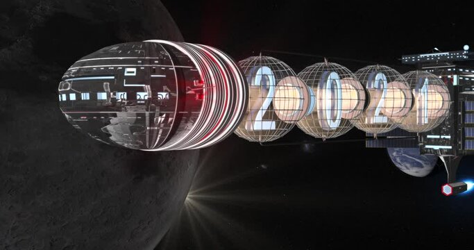 Conqu&ecirc;te de la lune en 2021 